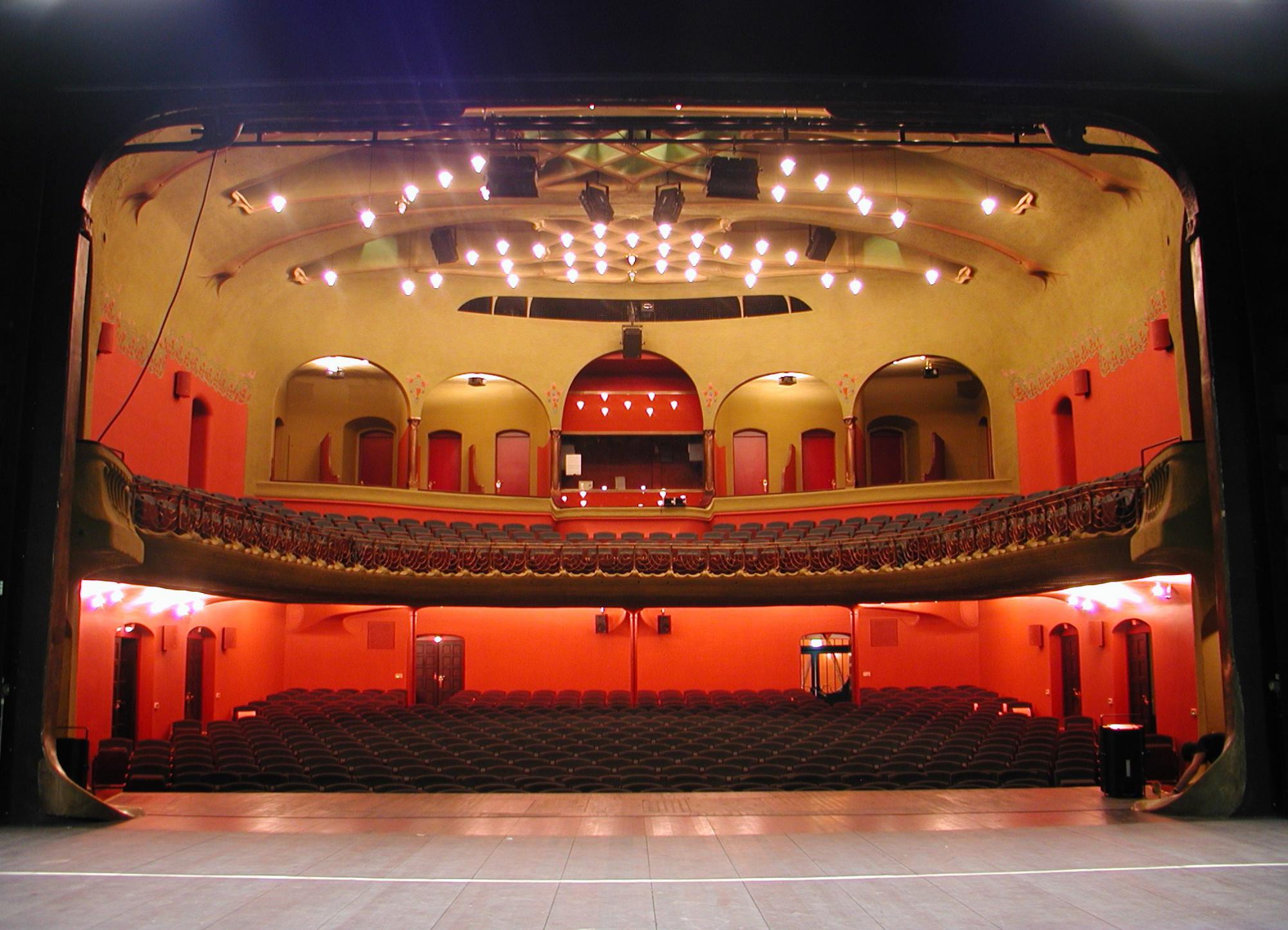 Zuschauerraum des Schauspielhauses der Münchner Kammerspiele