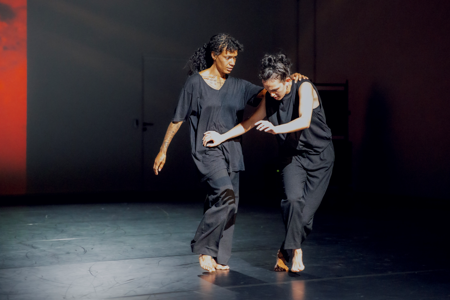 „see the music- and dance! Ein gelebtes Experiment” von Johanna Richter, Tanz: Amie Jammeh, Erica D‘ Amico