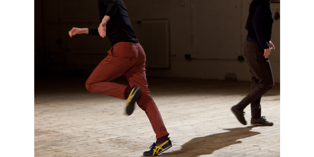 Sabine Glenz' installative Performance „Here we go“  in der Galerie der Künstler München