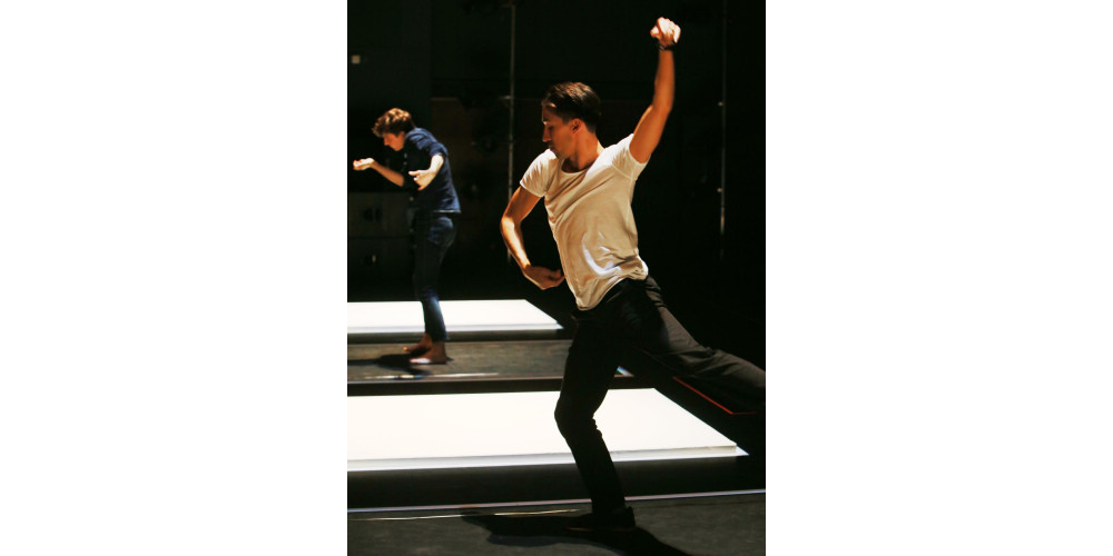 „Antigone Sr Twenty Looks or Paris is Burning at the Judson Church“ von Trajal Harrell (L)