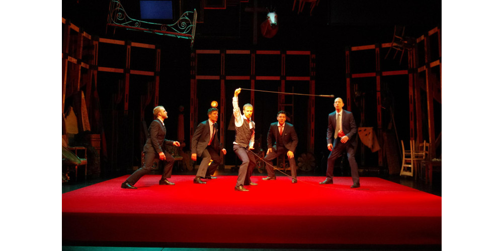 „For you my love!“ von Johanna Richter. Tanz: Búi Rouch, Tim Bergmann, Moritz Ostruschnjak, Saša Kekez und Jannis Spengler