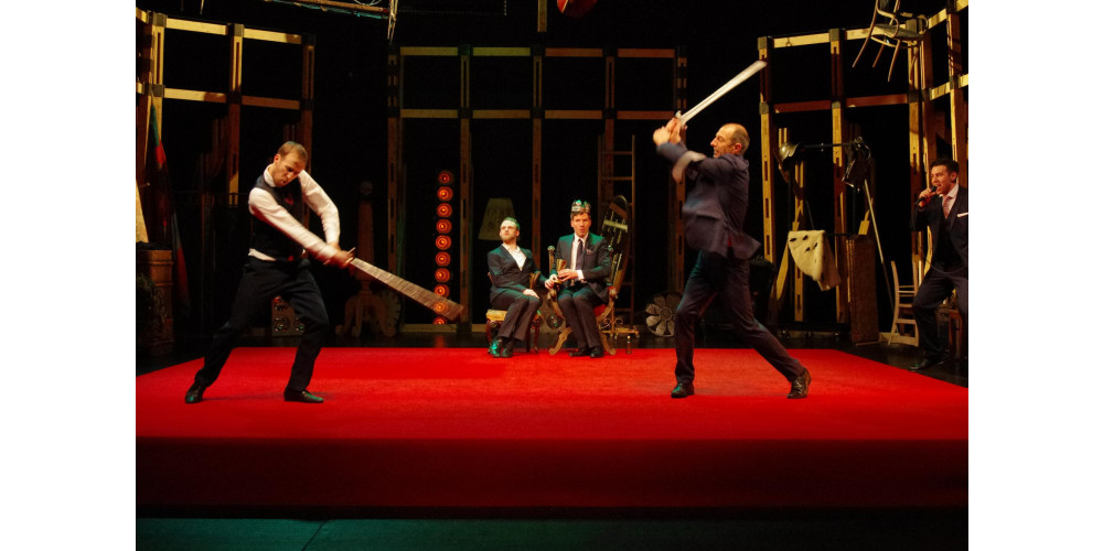 „For you my love!“ von Johanna Richter. Tanz: Moritz Ostruschnjak, Búi Rouch, Tim Bergmann, Jannis Spengler und Saša Kekez