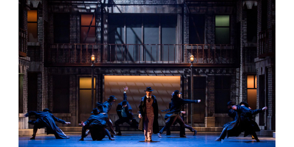 „Chicago 1930“ von Karl Alfred Schreiner. Tanz: Alessio Attanastio und Ensemble