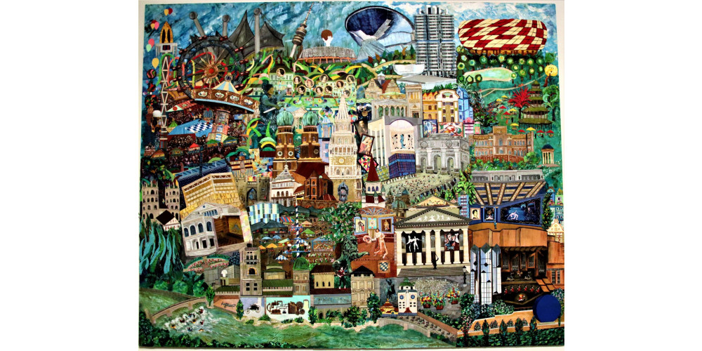 München-Collage von Ivan Sertić