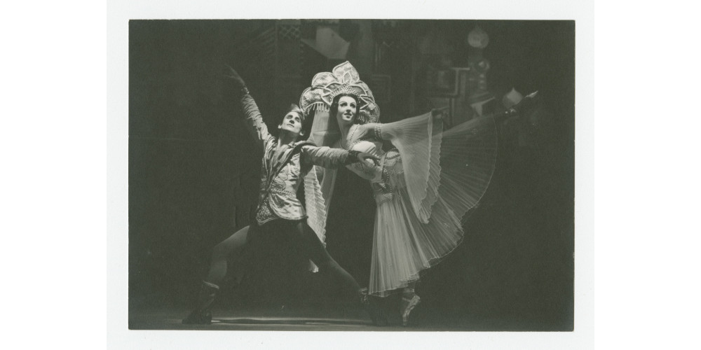 1966 in der Rolle „Die Schöne Zarewna“ in „Der Feuervogel“ am Staatstheater NürnbergQuelle: StadtAN A 81/ II Nr. 34