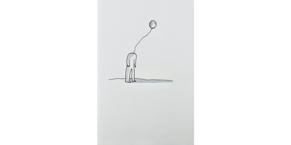 Nomadische Akademie, Abschlussveranstaltung im kunstbunker Nürnberg, 2022 / Zeichnung von Sarah Huby