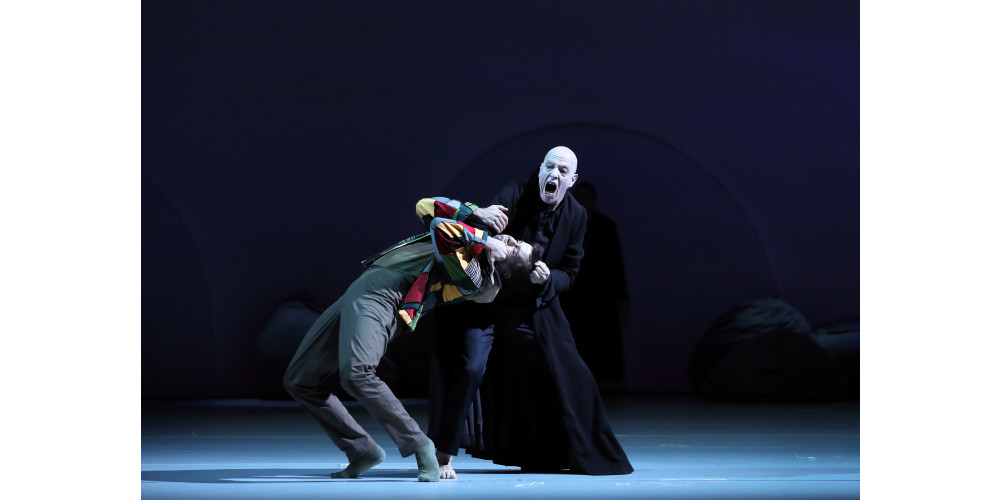 „Peer Gynt“ von Karl Alfred Schreiner. Tanz: Alexander Hille (Peer Gynt) und Erwin Windegger (Knopfgießer)