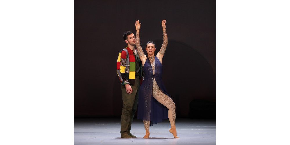 „Peer Gynt“ von Karl Alfred Schreiner. Tanz: Alexander Hille (Peer Gynt), Marta Jaén Garcia (Solveig)