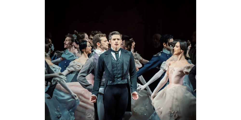 „Onegin“ von John Cranko. Tanz: Jakob Feyferlik &amp; Ensemble