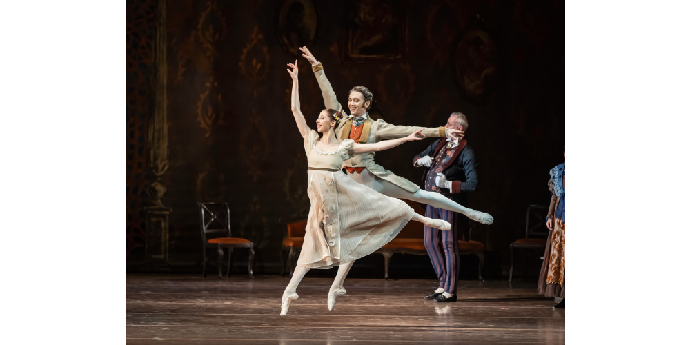 „Onegin“ von John Cranko. Tanz: Julian MacKay, Elvina Ibraimova