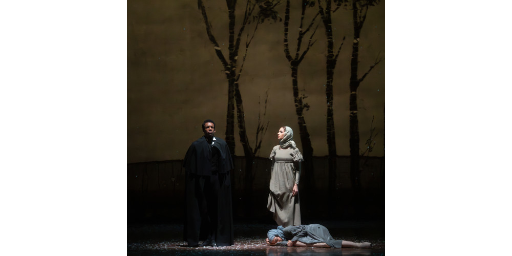 „Onegin“ von John Cranko. Tanz: Laurretta Summerscales, Osiel Gouneo, Margarita Fernandes