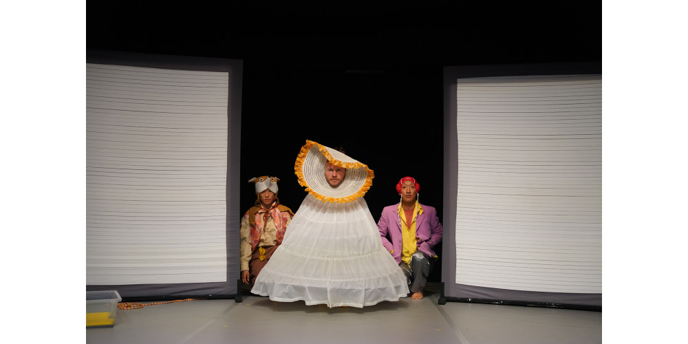 „Spiel im Spiel“ von CerenOran / MovingBorders, Tanzfestival Think Big! 2024